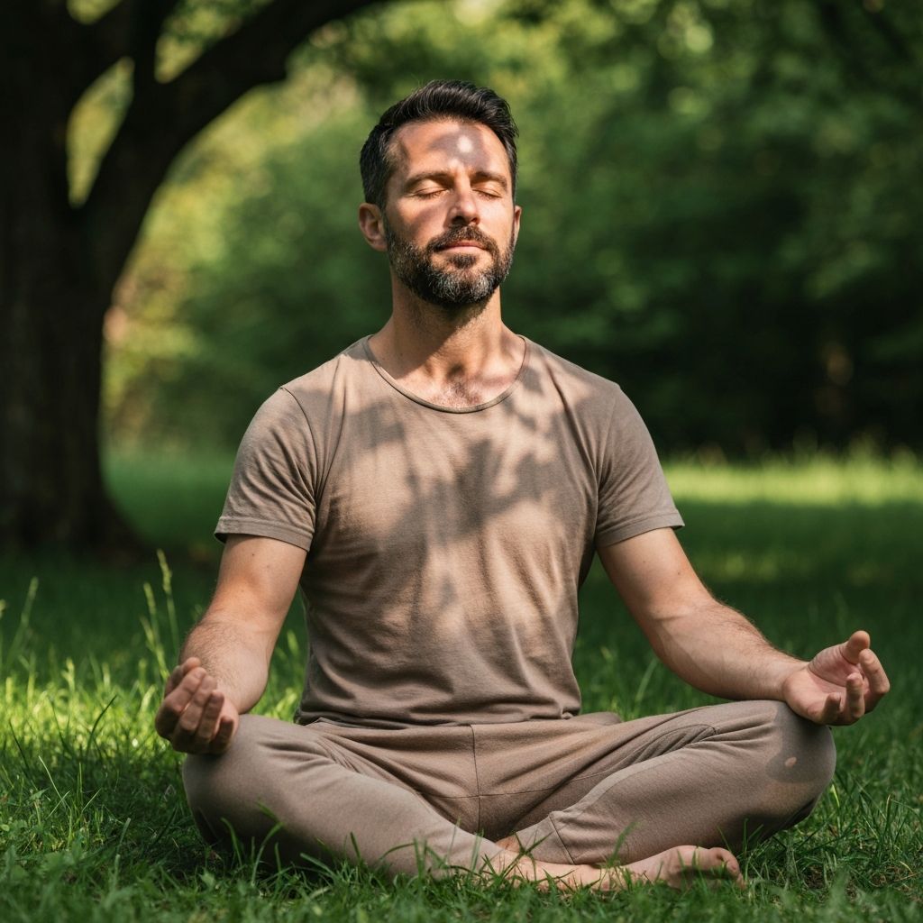 Stress management and mindfulness for male wellness